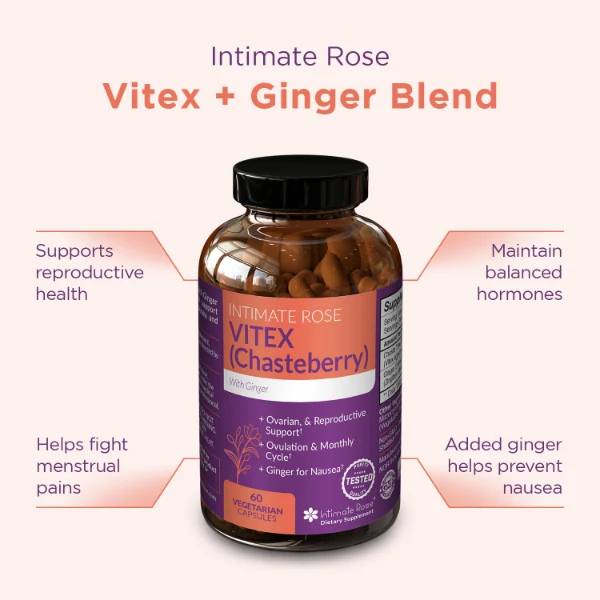 Vitex Chasteberry Supplement: Natural Hormone Balance & PMS Support - Image 3