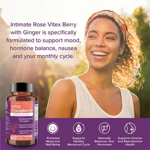 Vitex Chasteberry Supplement: Natural Hormone Balance & PMS Support - Image 6