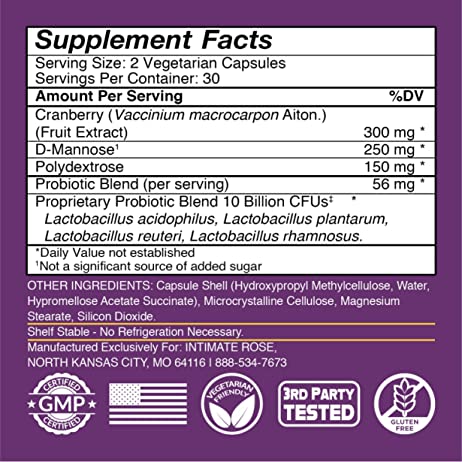 Flora Bloom Probiotic 60 Capsules - PCOS - Image 3