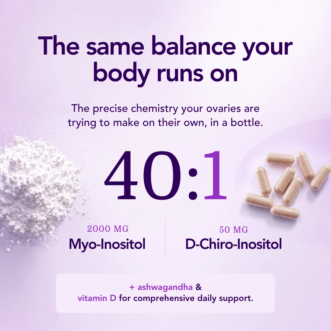 Myo-Inositol & D-Chiro Inositol Supplement - Image 4